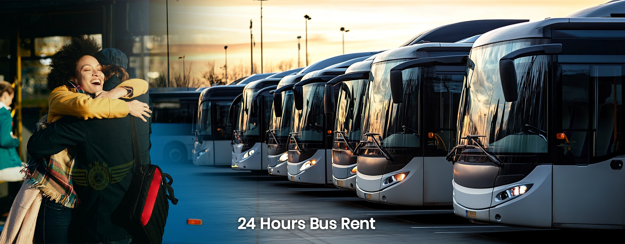 24 Hours Bus Rent in parrys 
